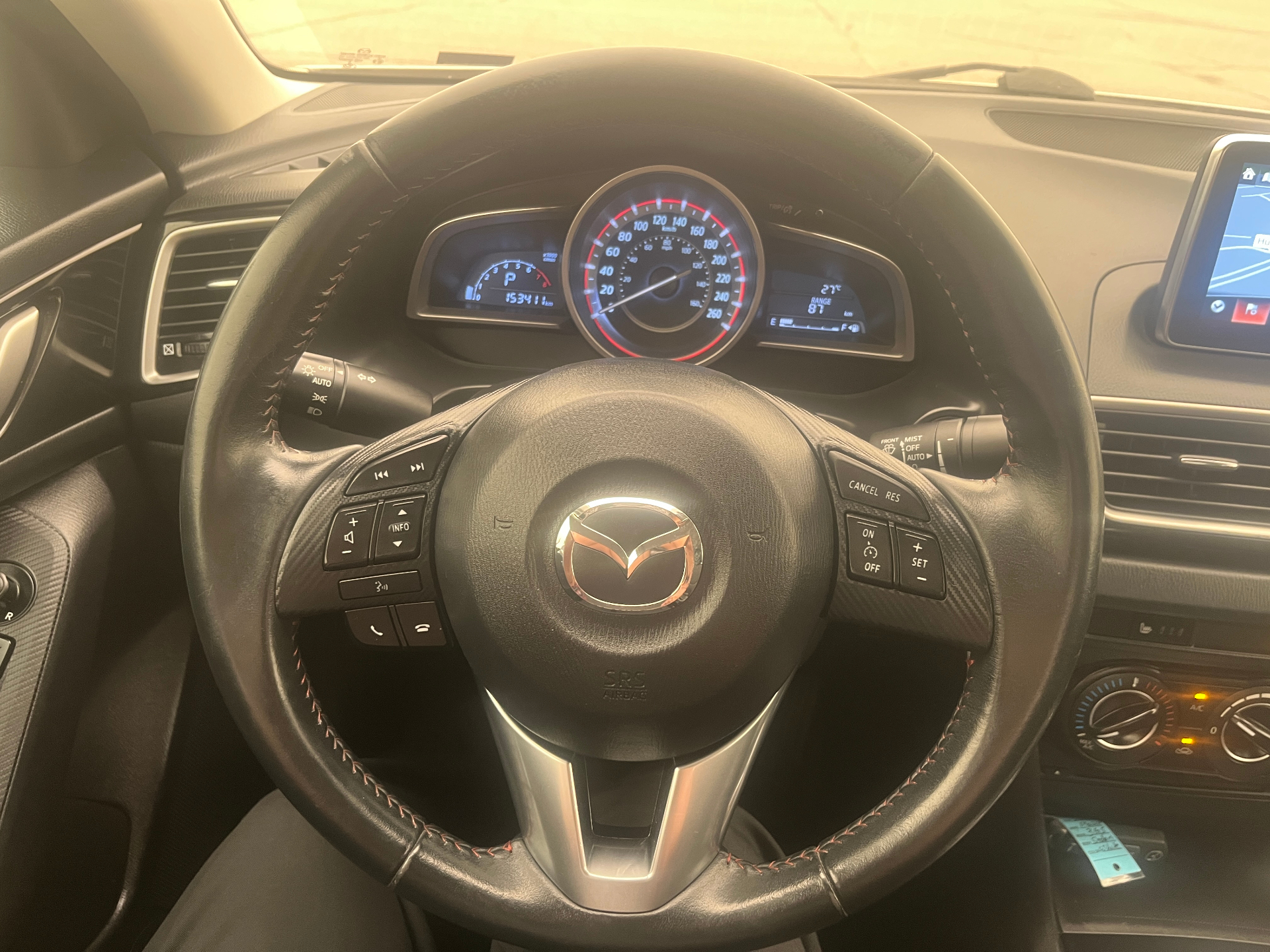 Used 2015 Mazda 3 GS-SKY in White for sale at B&P Auto Sales in Toronto & GTA — photo 10 of 25
