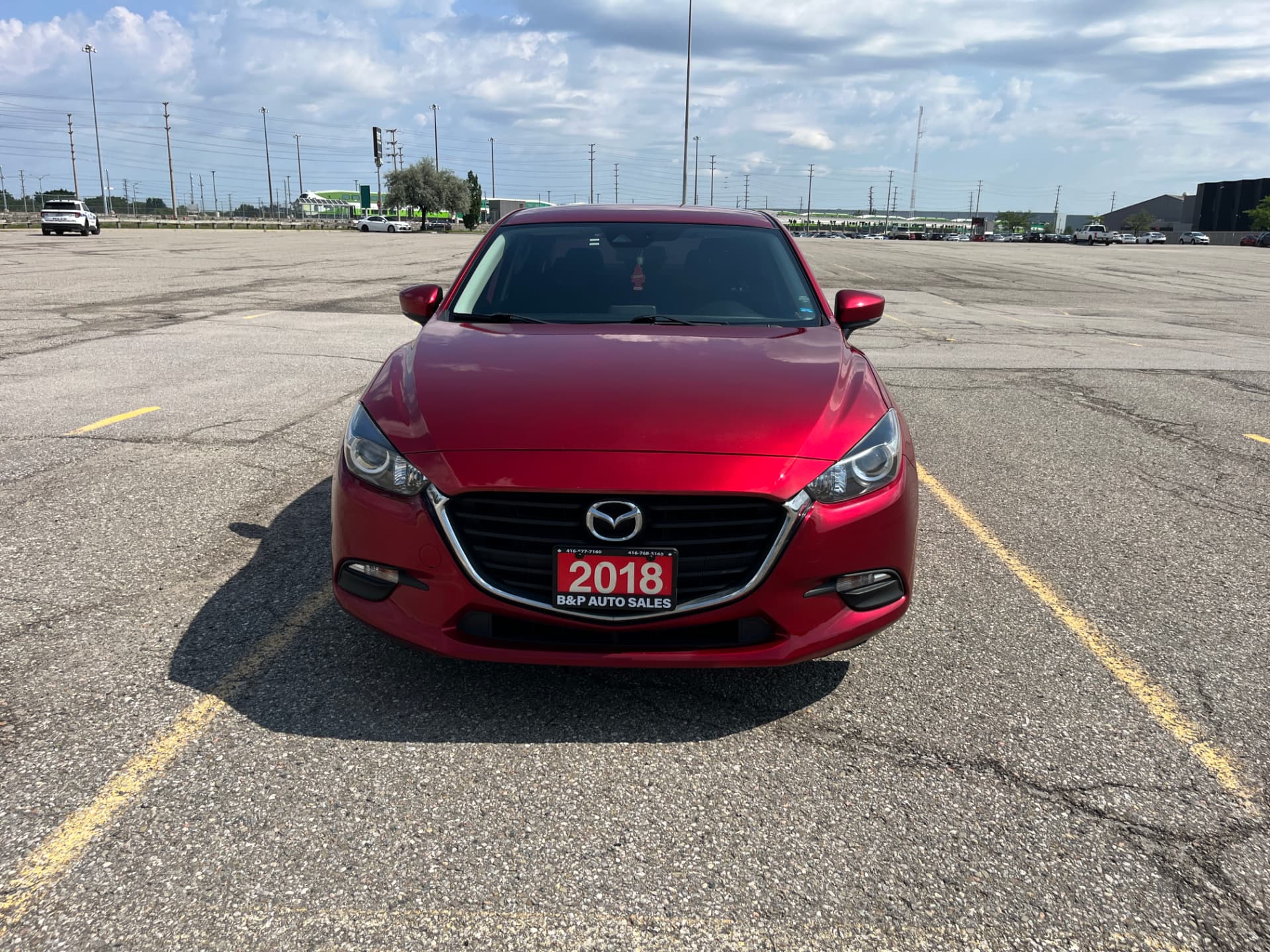 Used 2018 Mazda Mazda 3 SE in Red for sale at B&P Auto Sales in Toronto & GTA — photo 3 of 24