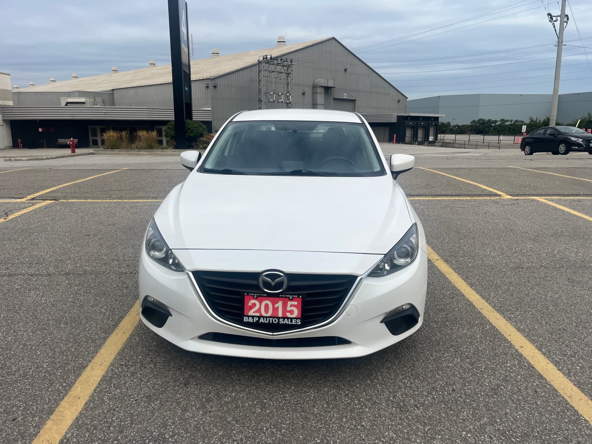 Used 2015 Mazda 3 GS-SKY in White for sale at B&P Auto Sales in Toronto & GTA — photo 3 of 26