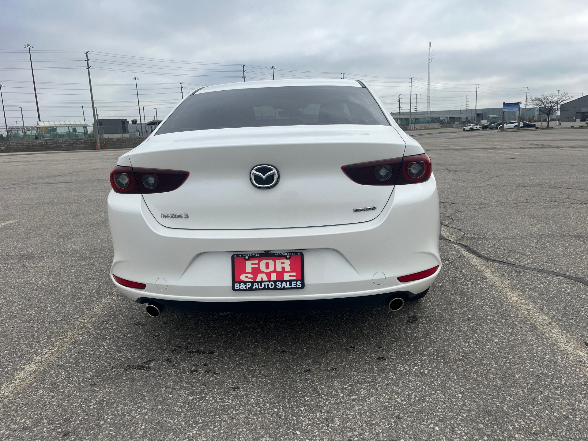 Used 2023 Mazda 3 GS SKY in White for sale at B&P Auto Sales in Toronto & GTA — photo 6 of 24