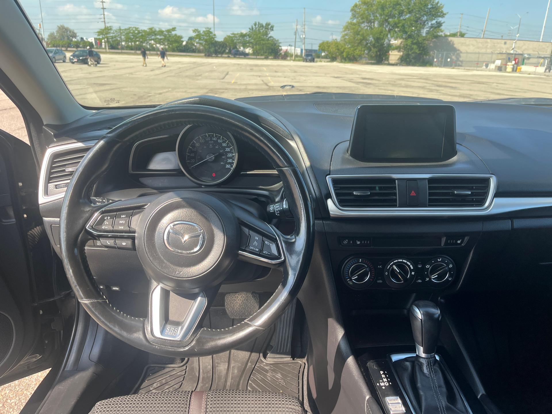 Used 2017 Mazda 3 GS-SKY HB Sport in Black for sale at B&P Auto Sales in Toronto & GTA — photo 8 of 25