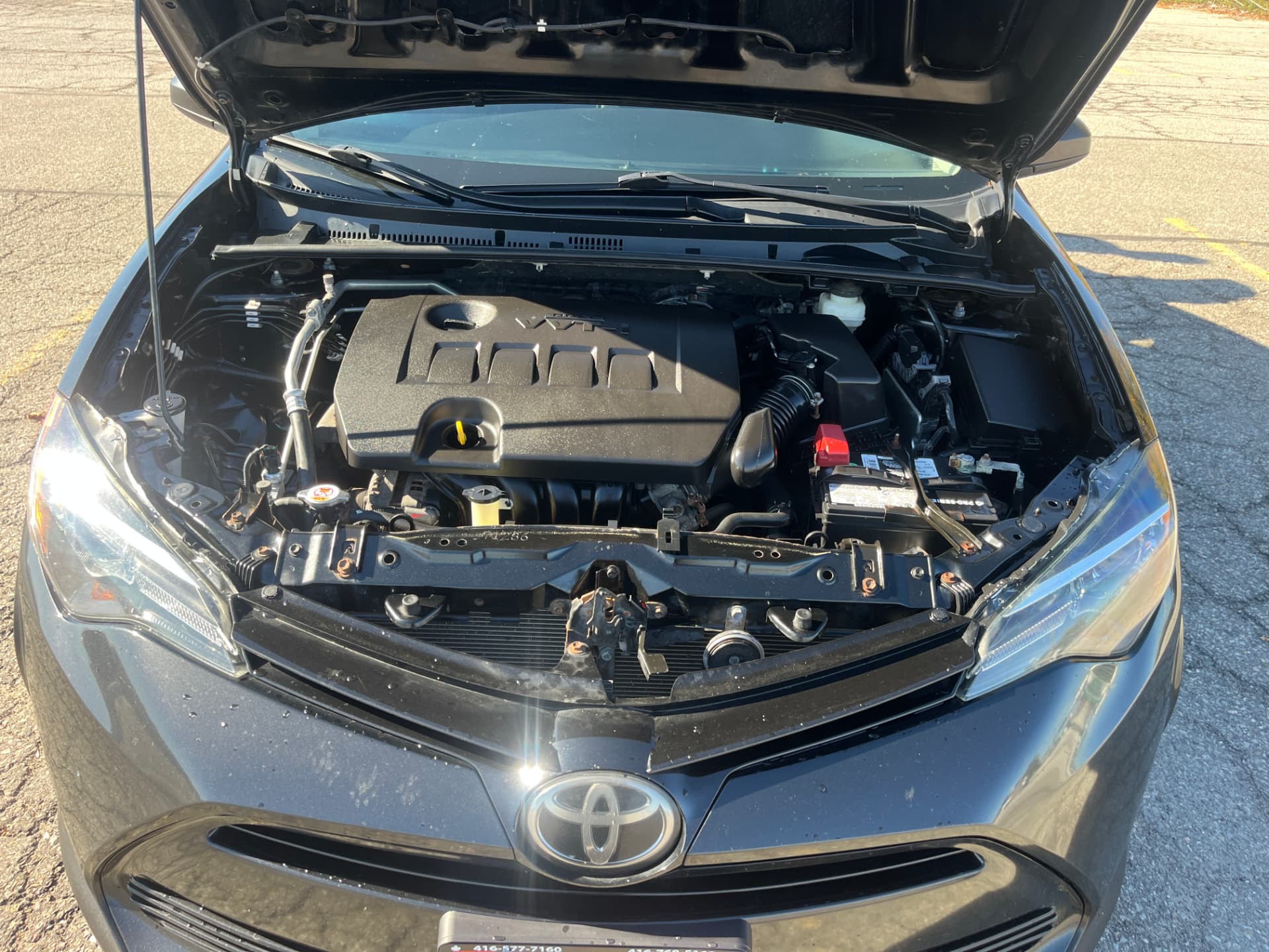Used 2018 Toyota Corolla LE in Black for sale at B&P Auto Sales in Toronto & GTA — photo 23 of 24
