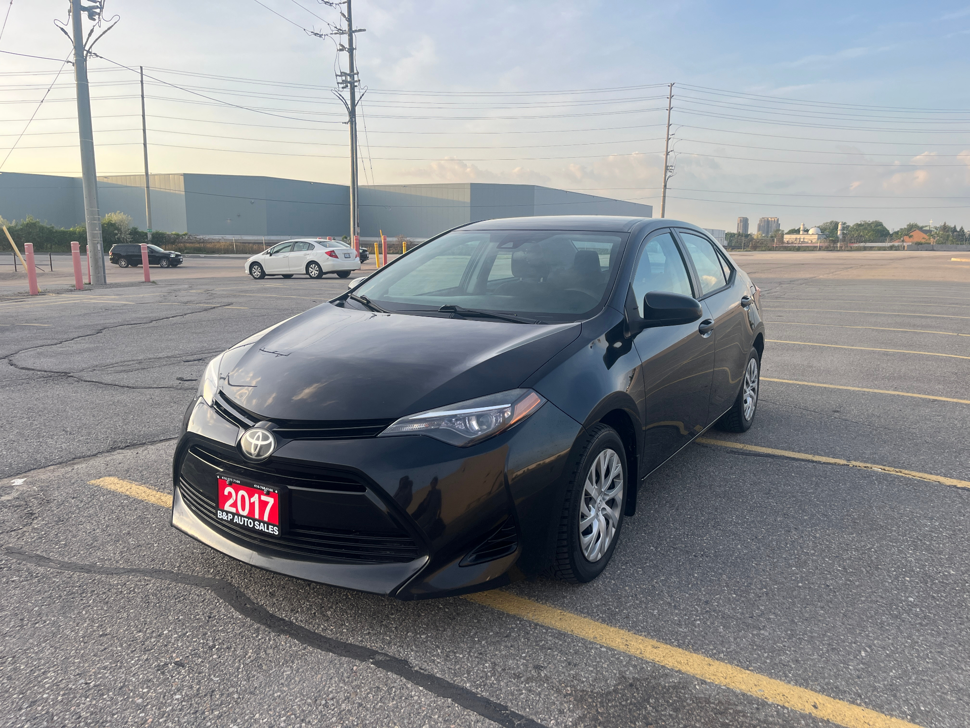 Used 2017 Toyota Corolla LE in Black for sale at B&P Auto Sales in Toronto & GTA — photo 3 of 24