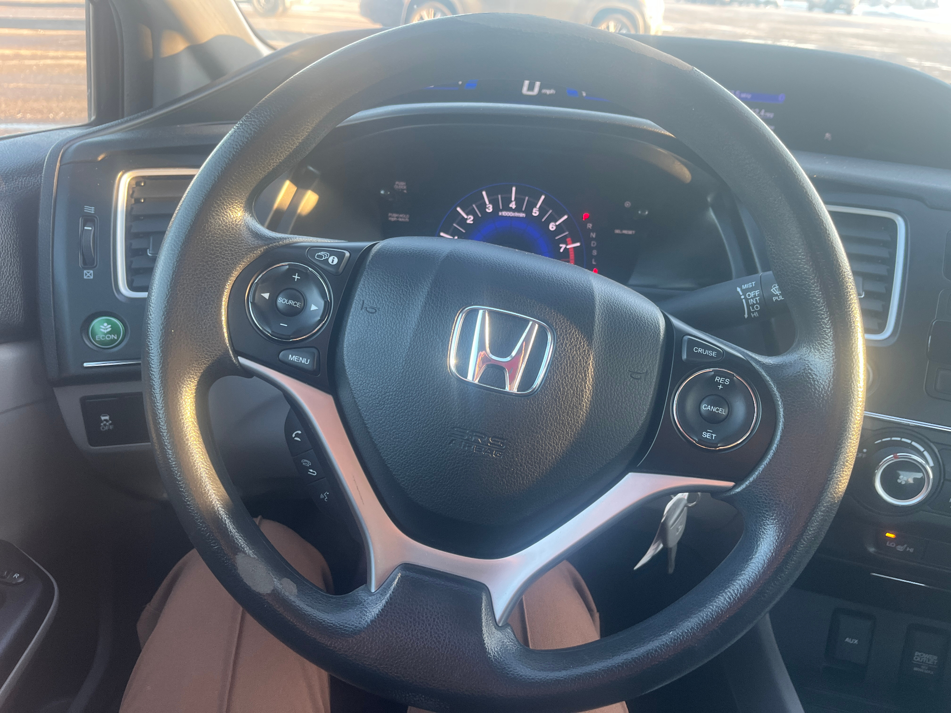Used 2015 Honda Civic LX in Black for sale at B&P Auto Sales in Toronto & GTA — photo 8 of 23