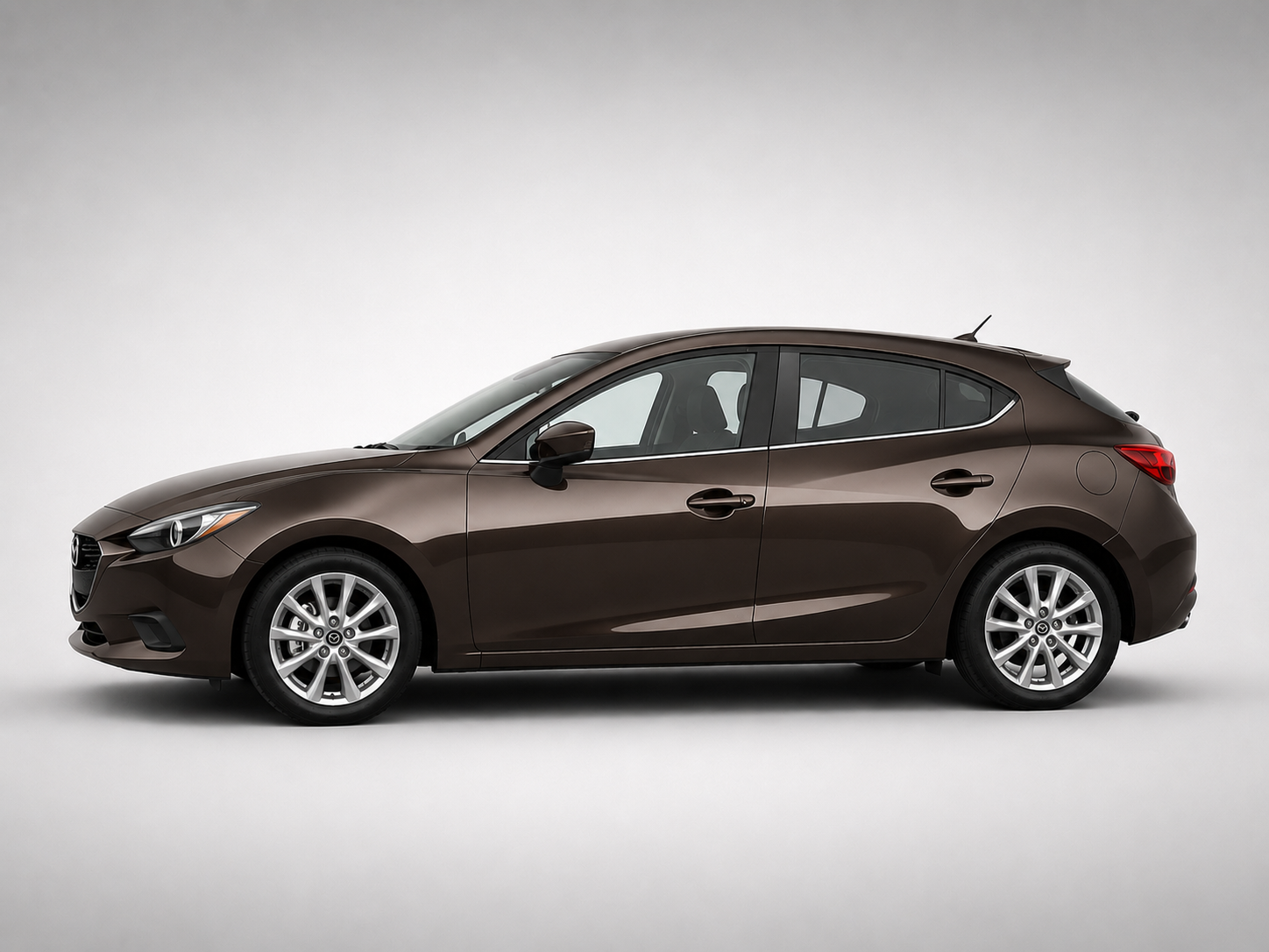 Used 2015 Mazda 3 GS-SKY HB SPORT in Brown for sale in Toronto at B&P Auto Sales