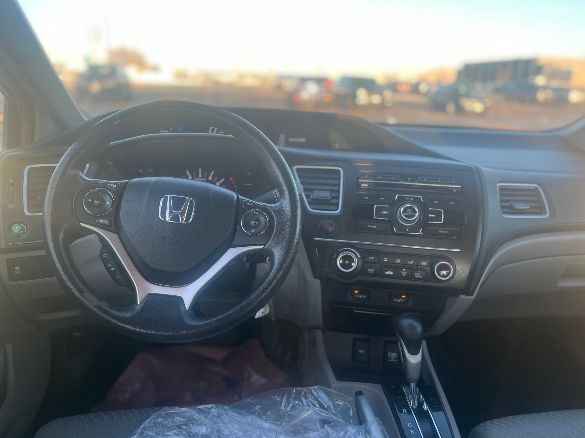 Used 2015 Honda Civic LX in Black for sale at B&P Auto Sales in Toronto & GTA — photo 11 of 23