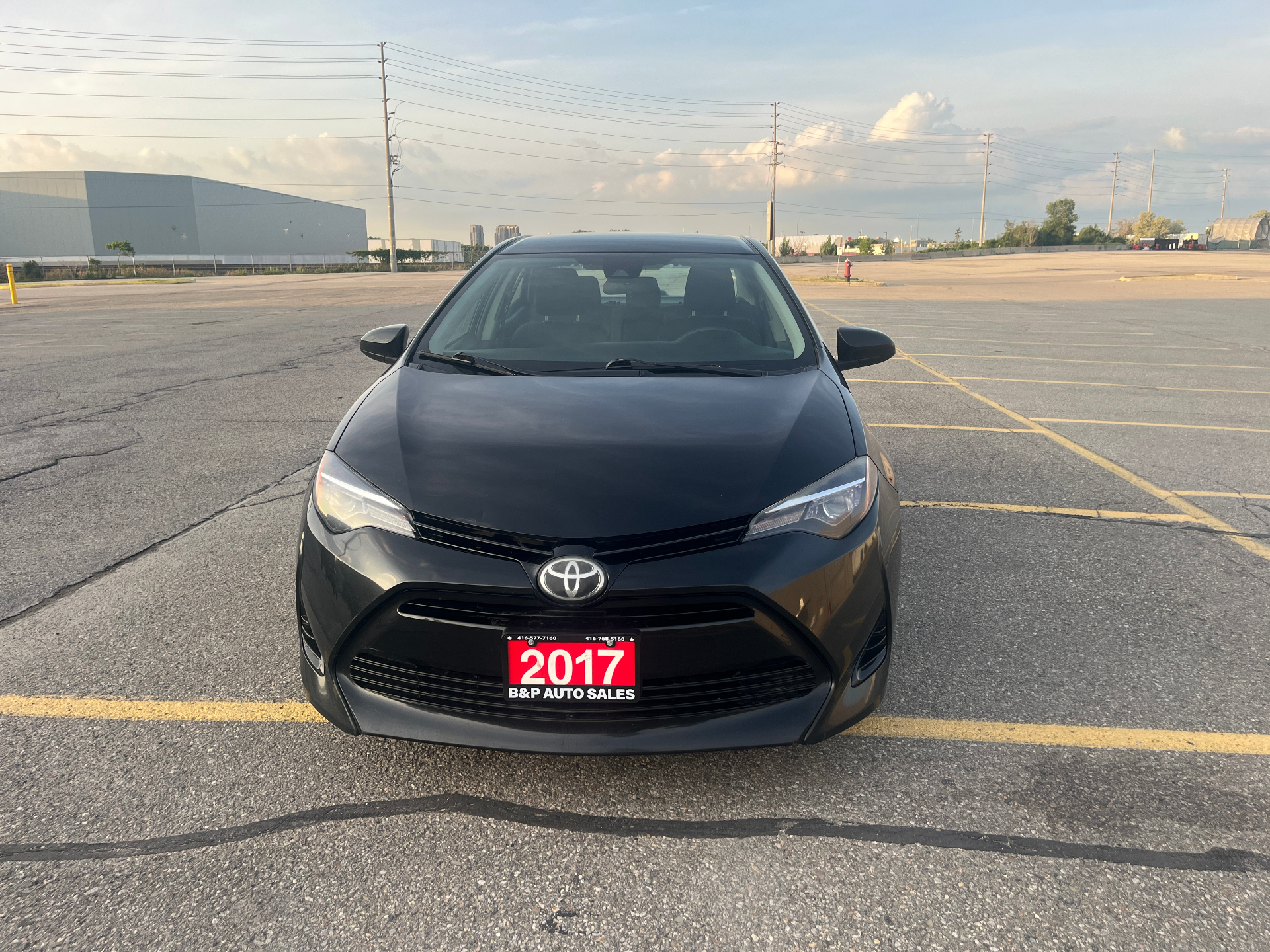 Used 2017 Toyota Corolla LE in Black for sale at B&P Auto Sales in Toronto & GTA — photo 2 of 24